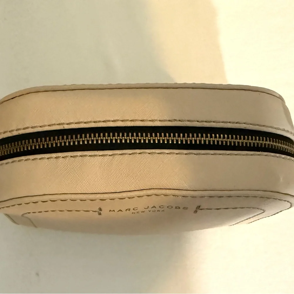 Marc Jacobs Playback Cream Leather Crossbody Shoulder Bag